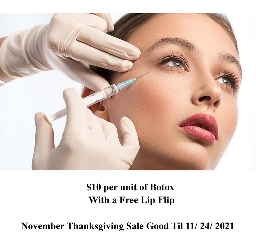 Botox Thanksgiving sale 2021